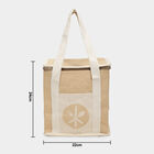 Beige Jute Lunch Bag, , small image number null