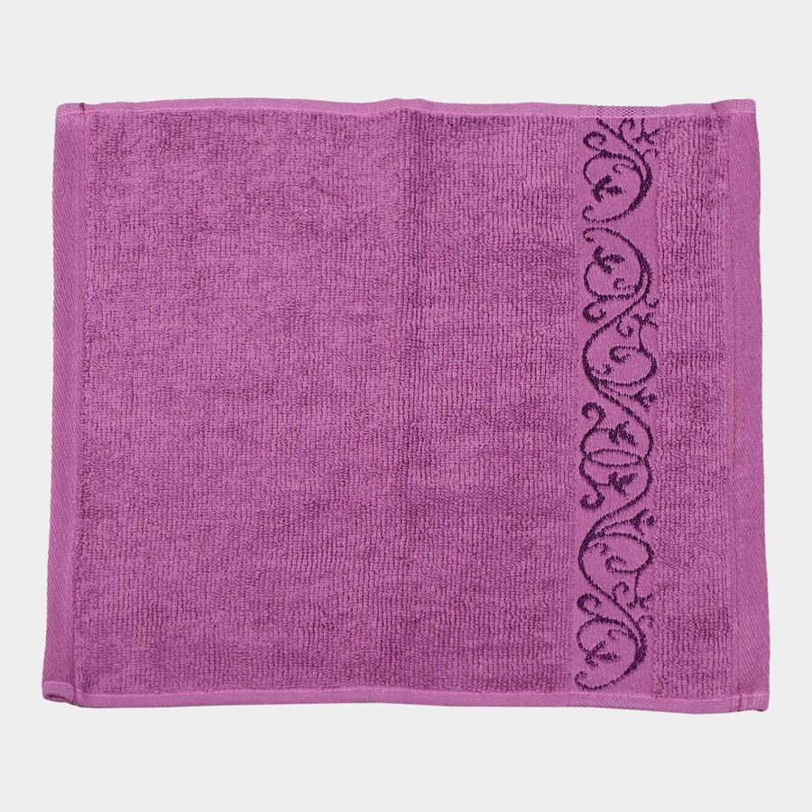 480 GSM Purple Cotton Face Towel, , large image number null