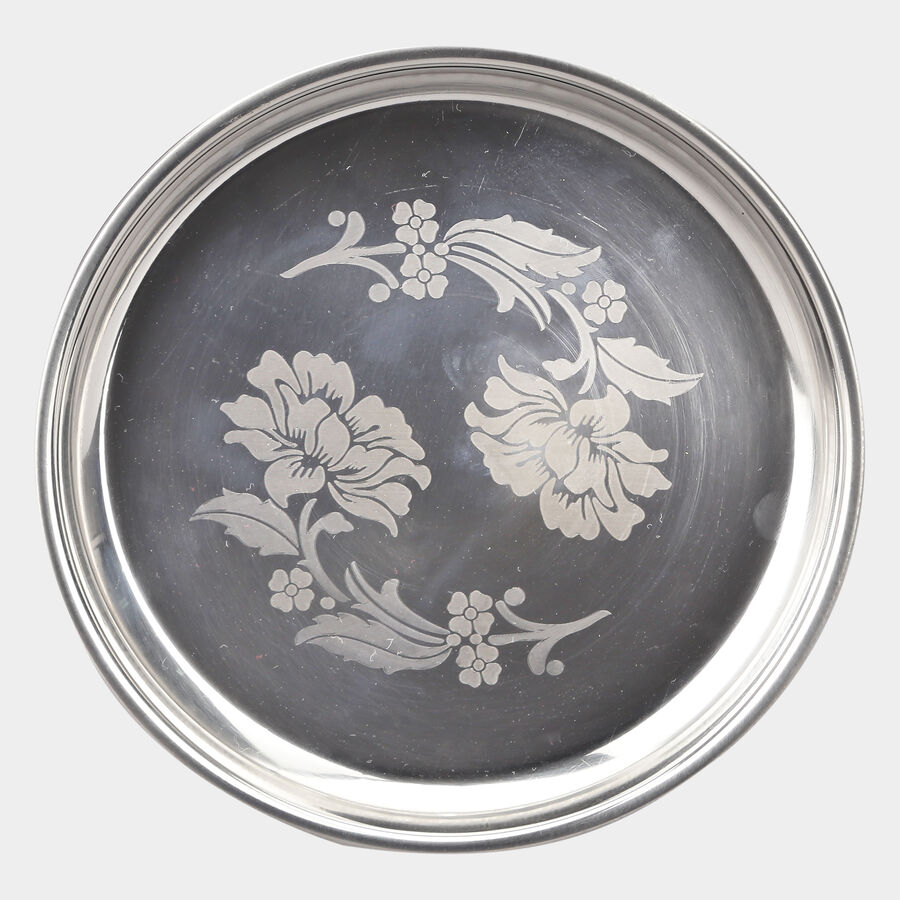 Stainless Steel Plate, 20.3 cm, , large image number null