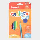 Plastic, Colour Pencil, 24.46 cm X 0.51 cm X 40.61 cm, 3+ Years - Colour/Design May Vary, , small image number null