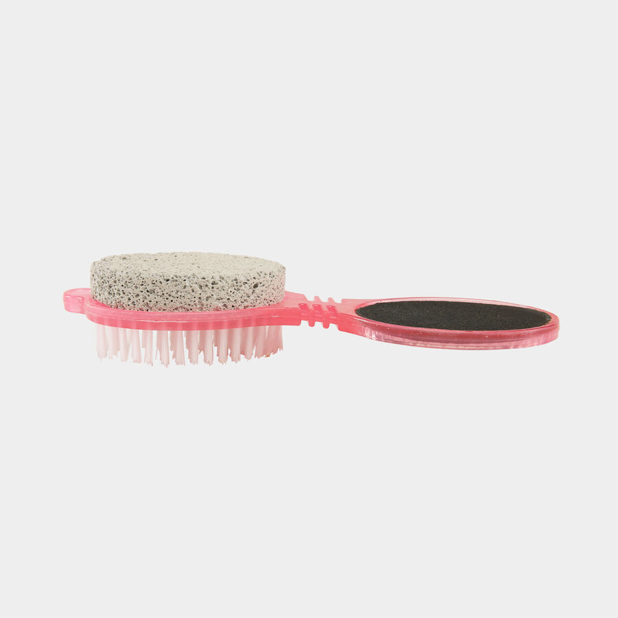 Foot Scrub, Plastic And Pumice Stone, , large image number null