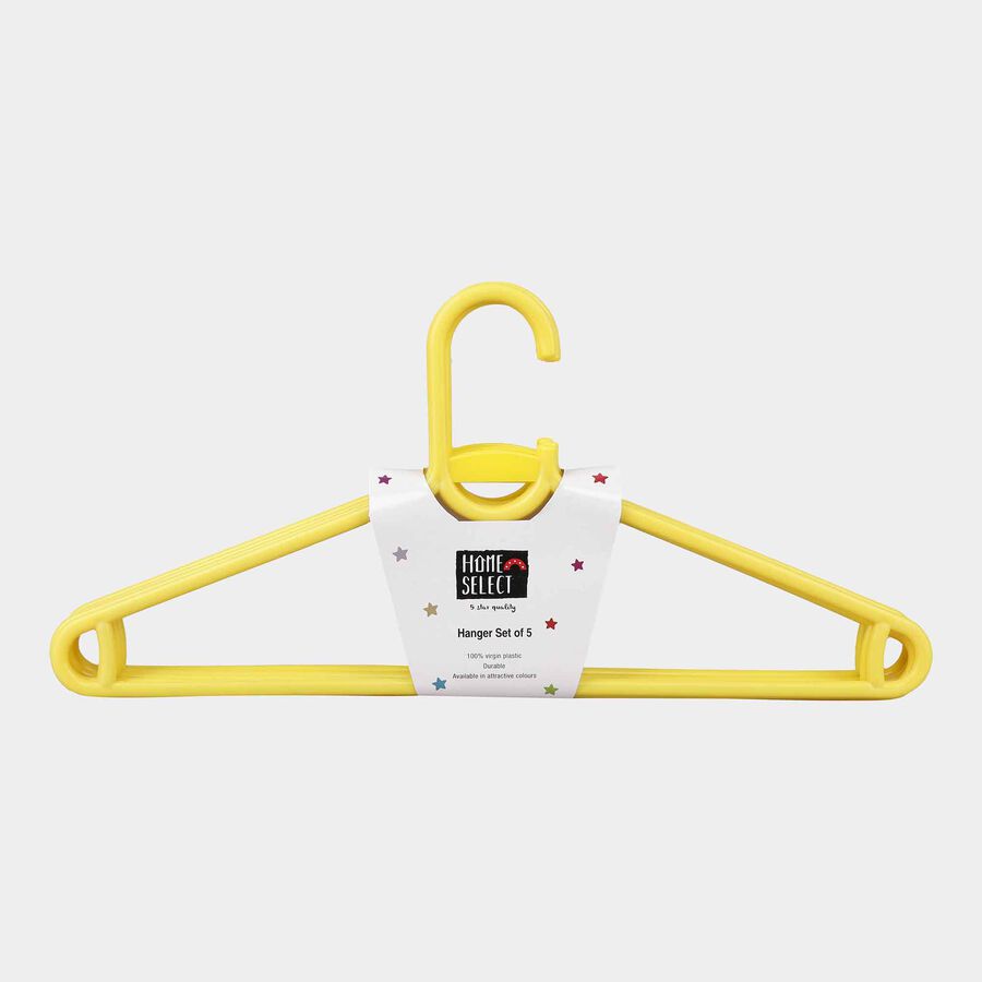 Plastic Hangers Set of 5, , large image number null