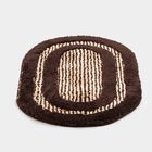 Anti-Skid Brown Polyester Door Mat, , small