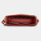 Women's Maroon Polyurethane Sling Bag, , small image number null