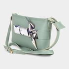 Light Blue Polyurethane Sling Bag, , small image number null