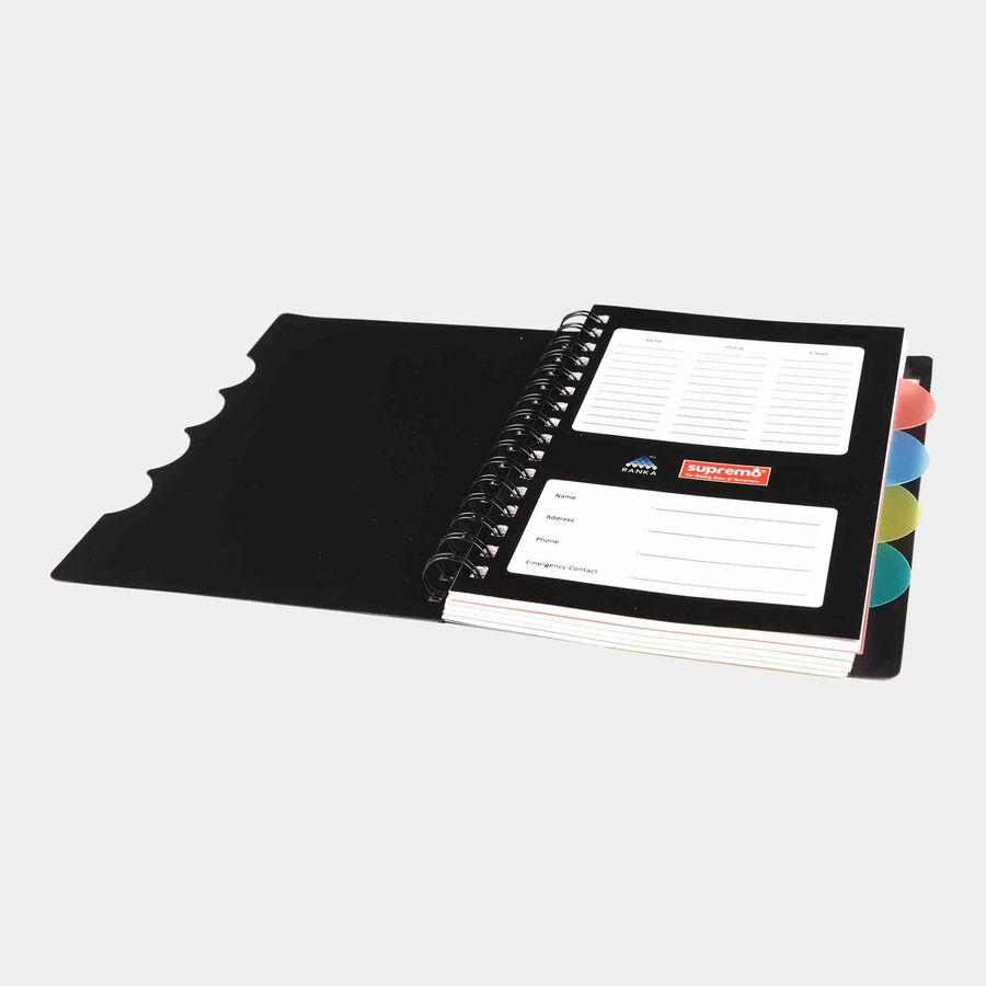 220 Page Ruled Spiral Notebook, , large image number null