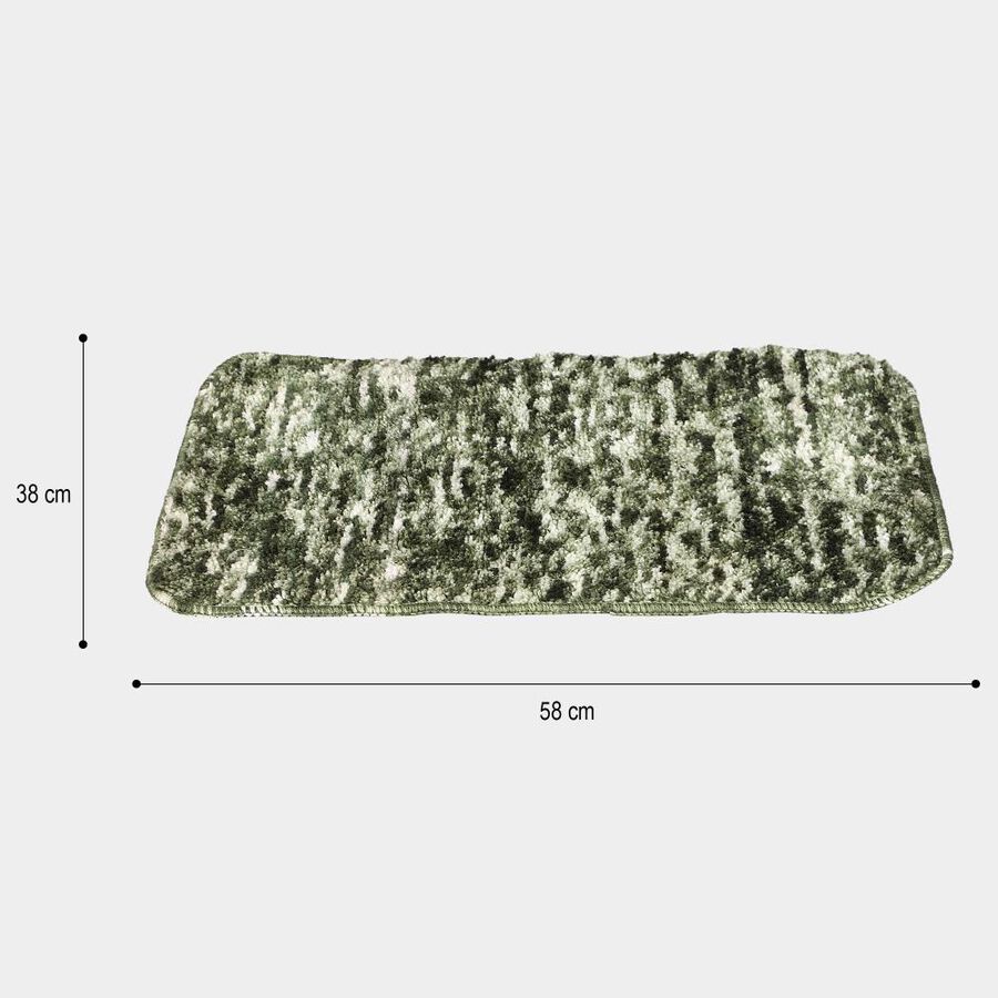 Anti-Skid Green Polyester Door Mat, , large image number null