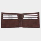 Men's Brown Polyurethane Wallet, , small image number null