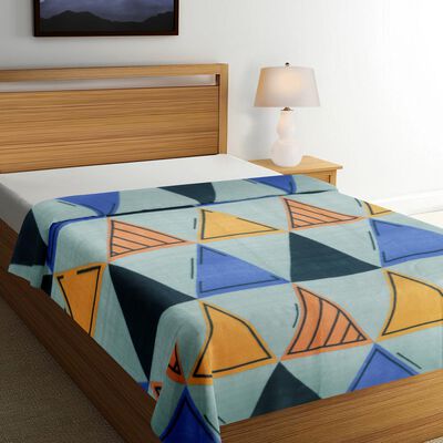 Green Microfiber Blanket