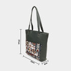 Women's Green Polyurethane Tote Bag, , small image number null