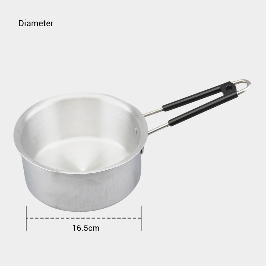 Aluminium Sauce Pan - 6.5 in. (900 ml), , large image number null