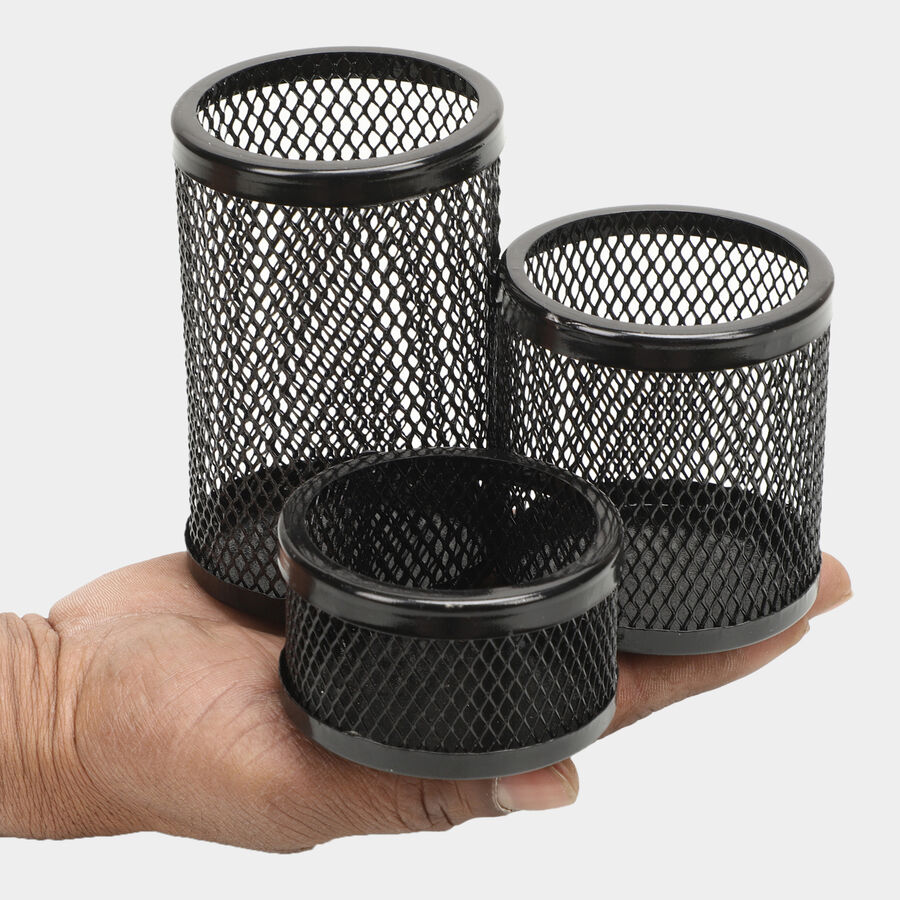 Metal Pen Holder, Set of 3, , large