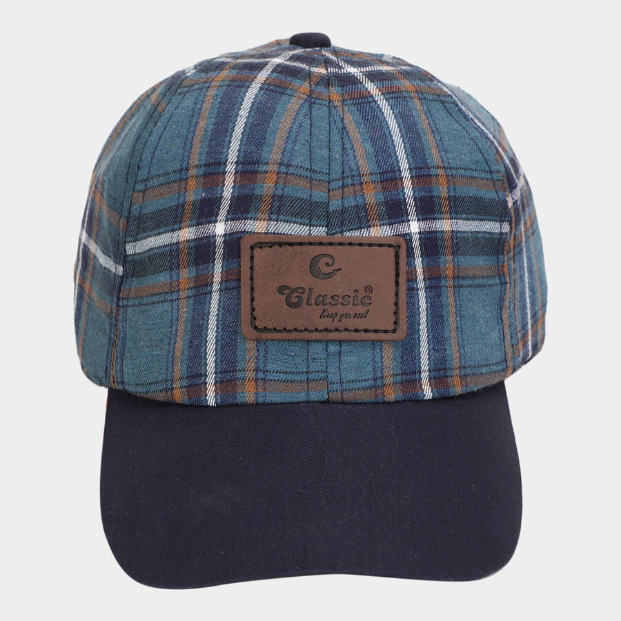 Kids' Blue Canvas Cap, , large image number null