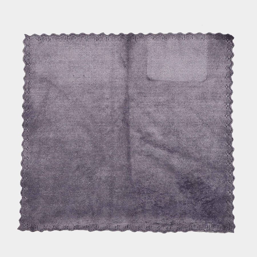 320 GSM Grey Microfiber Face Towel, , large image number null