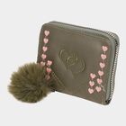 Women's Red Polyurethane Clutch Bag, , small image number null