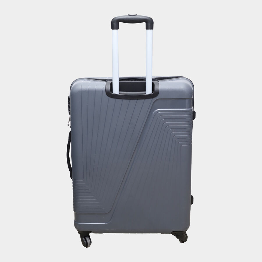 4-Wheel Grey Polypropylene Hard Case Trolley, Small + Medium + Large, , large image number null