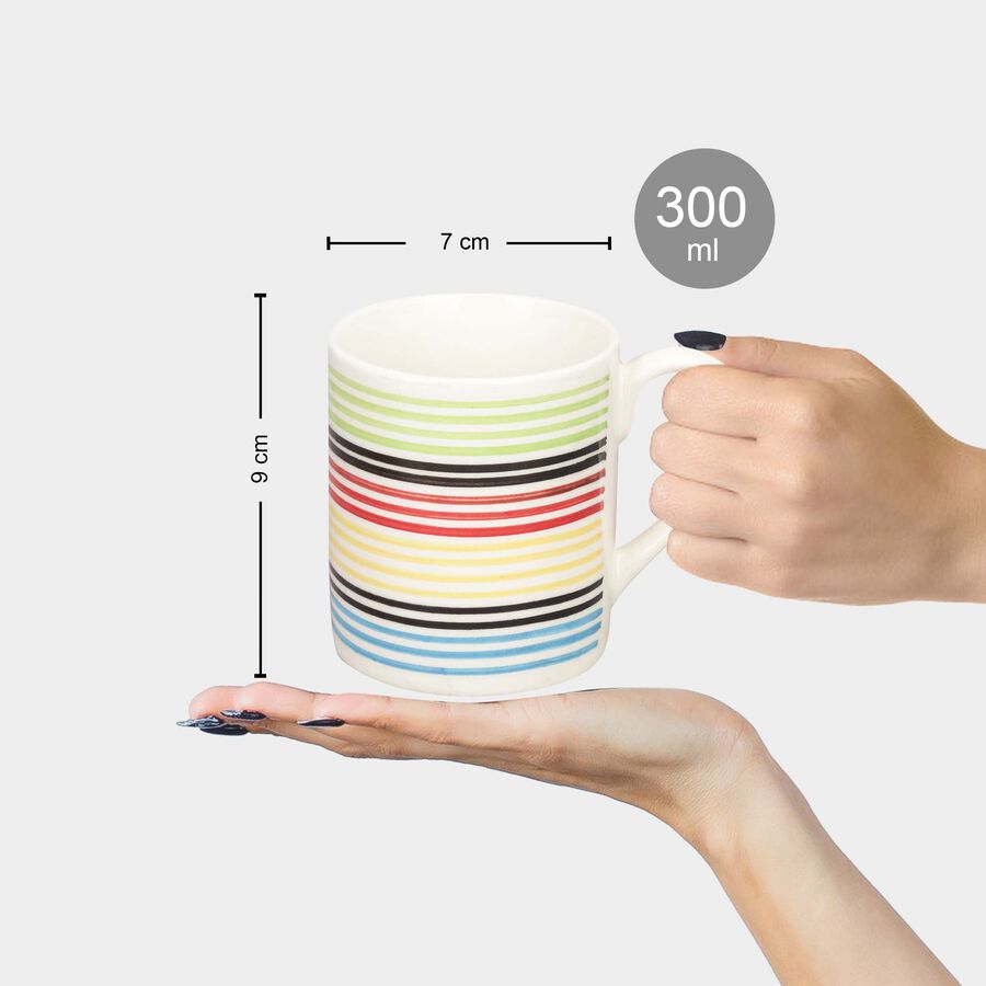 300 ml Stoneware Mini Mug, Hand Painted Color, , large image number null