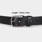 Men's Black PU Formal Belt , , small