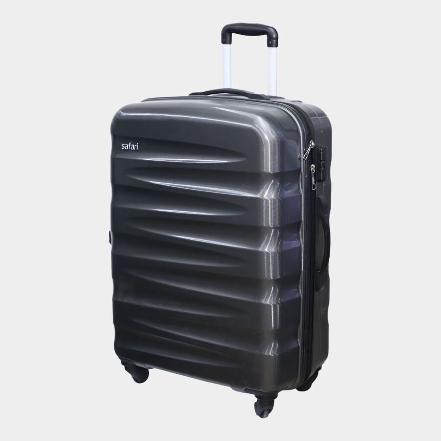 4-Wheel Dark Grey PVC Matee Hard Case Trolley, Small + Medium + Large, , large image number null