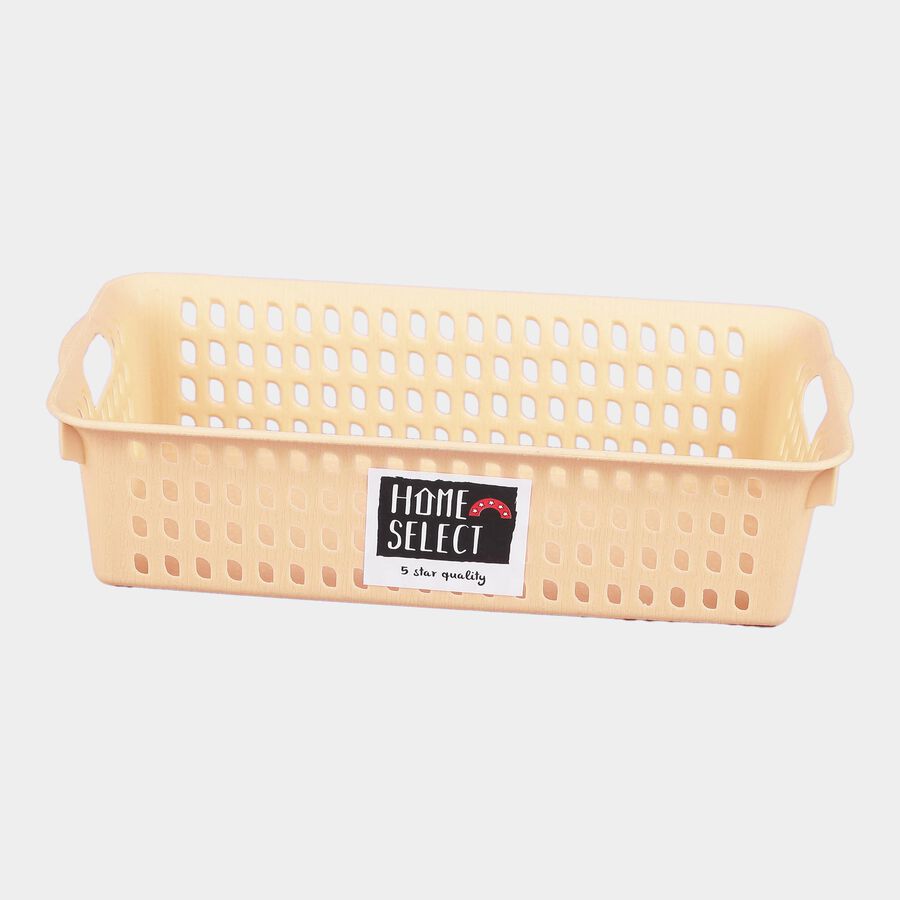 Peach Plastic Basket, , large image number null