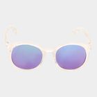 Kid's Metal Clear Glass Cat Eye/Butterfly Sunglasses, , small image number null