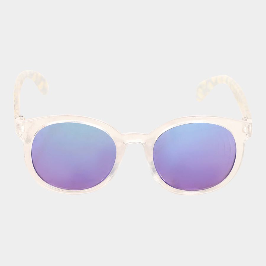 Kid's Metal Clear Glass Cat Eye/Butterfly Sunglasses, , large image number null