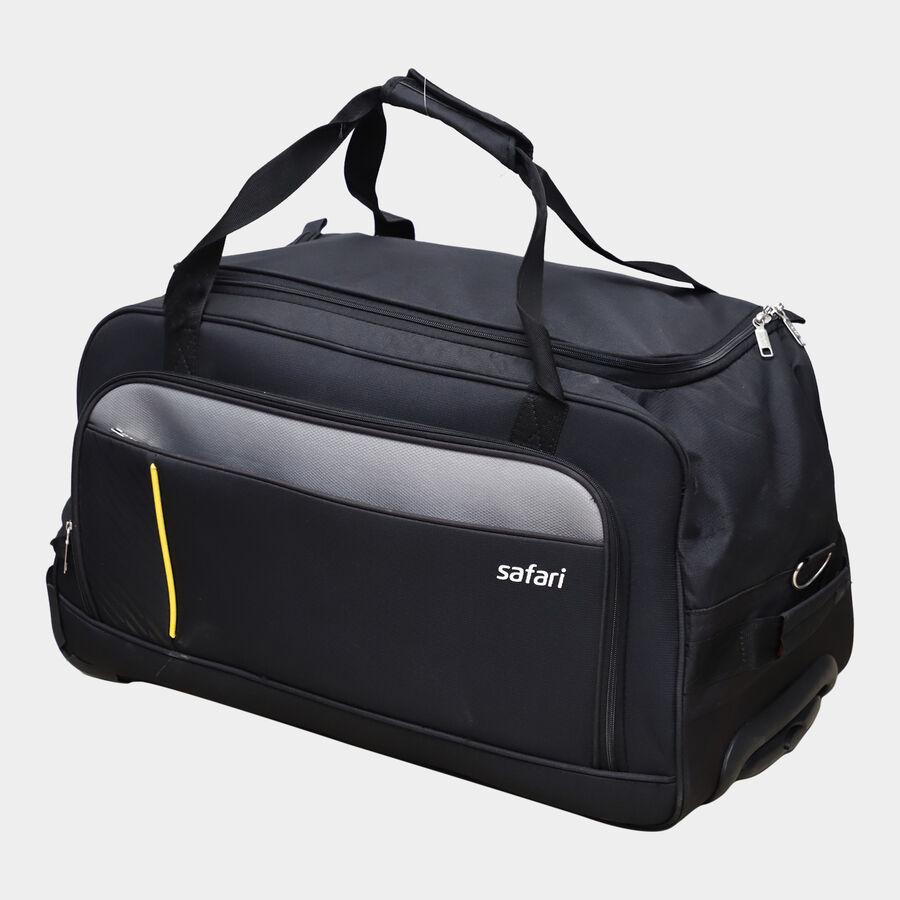 Black Polyester Duffle Trolley, , large