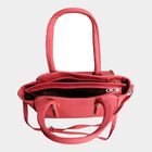 Women's Peach Polyurethane Tote Bag, , small image number null