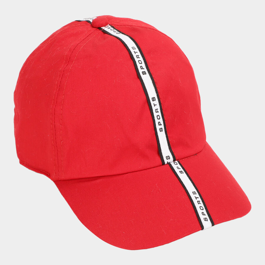 Kids' Red Canvas Cap, , large image number null