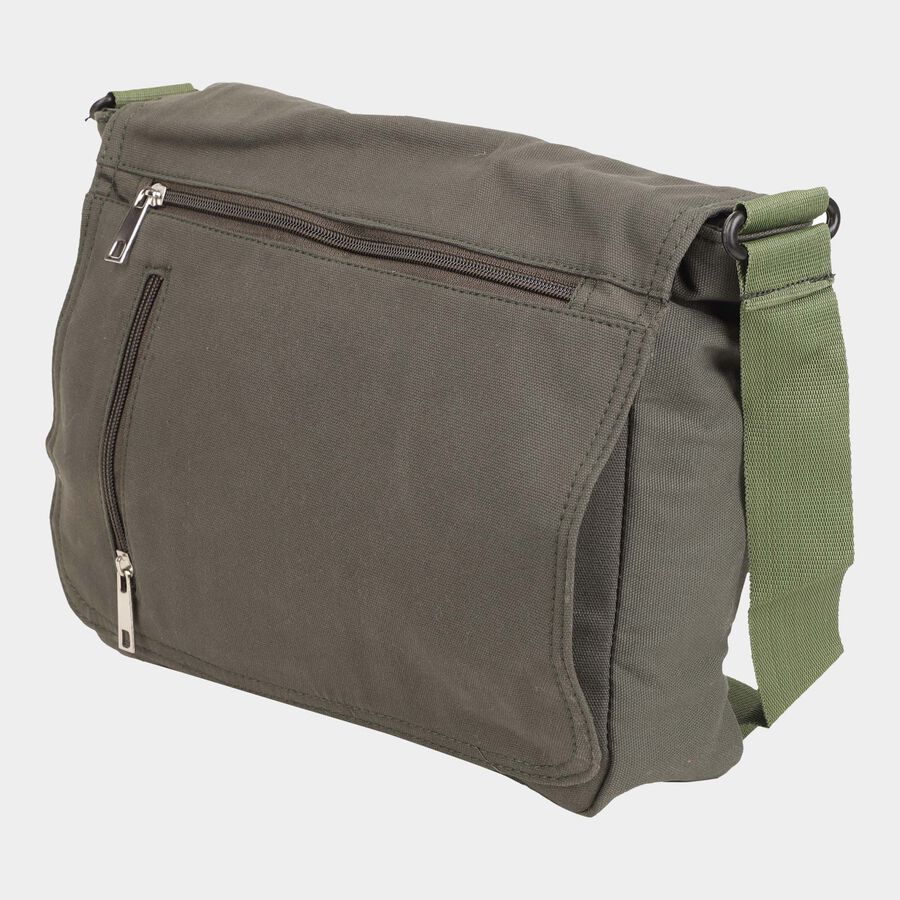 Men's Canvas Sling Bag, , large image number null