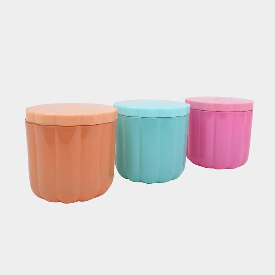 260 ml Glass Jars with Lid, Set of 3, , large image number null