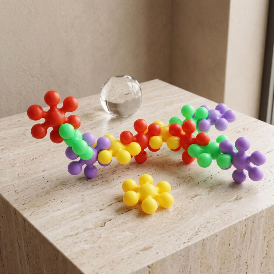 Kid's Plastic Blocks, , large