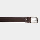 Men's Brown Leather Casual Belt, , small image number null