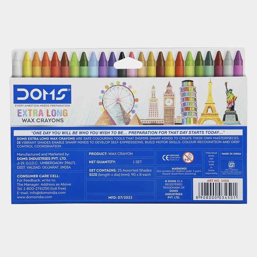 Wax Crayons 24 Shades, , large image number null