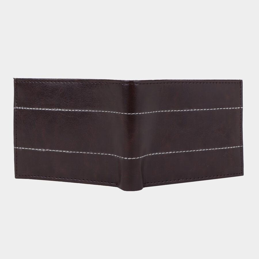Men's Brown Polyurethane Wallet, , large image number null