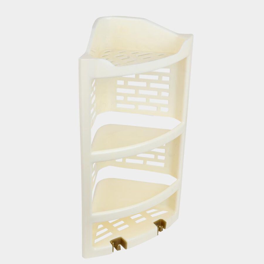 Ivory Plastic Bathroom Stand, , large image number null