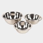 3 Pcs. Steel Serving Bowl - 1.5 L, 2.1 L, 2.7 L, , small image number null