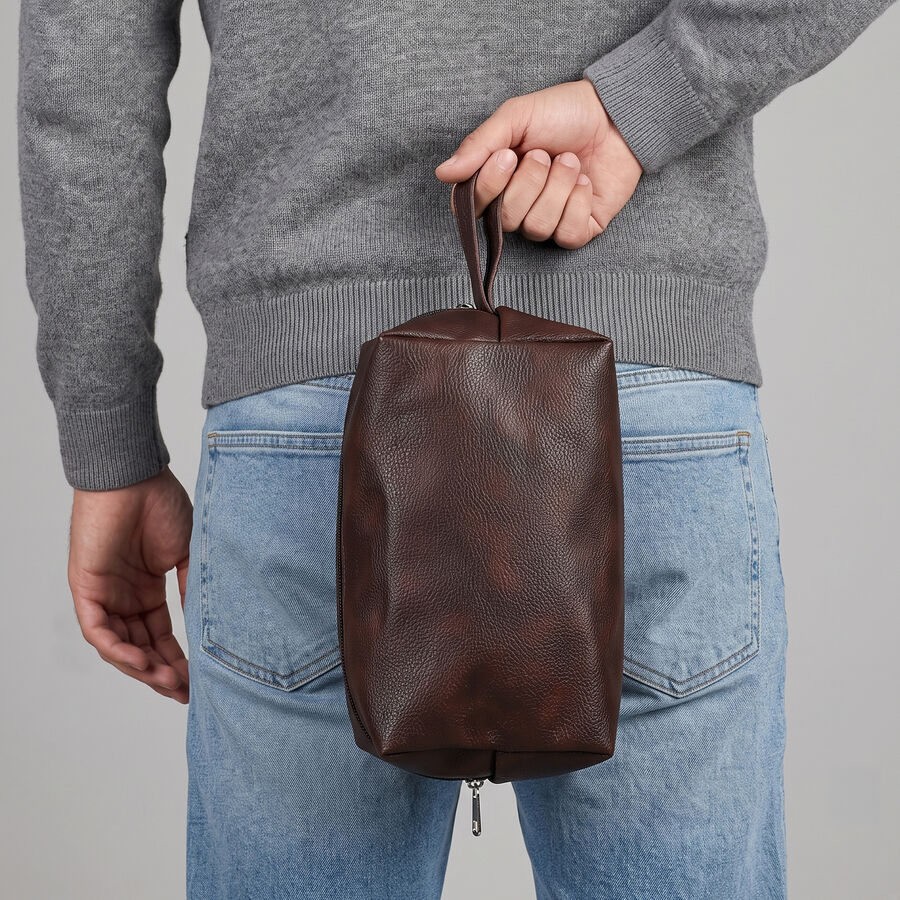 Brown PU Utility, , large