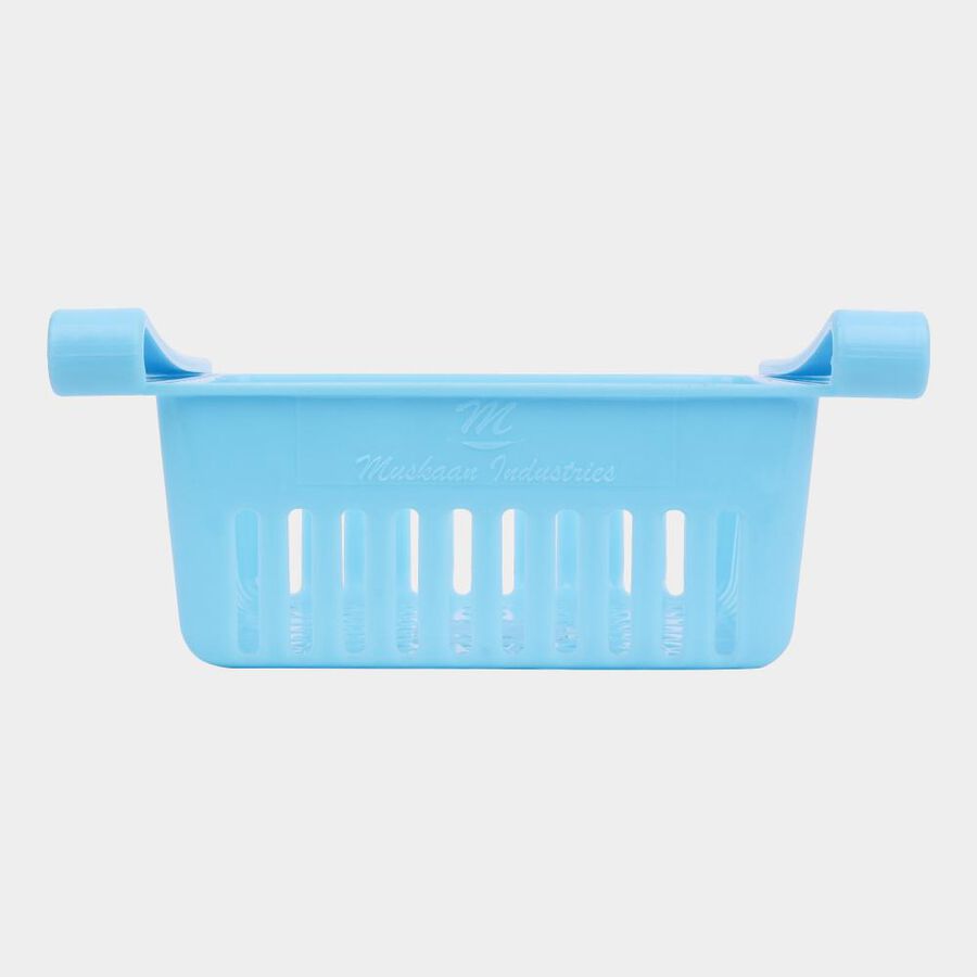 Blue Plastic Basket, , large