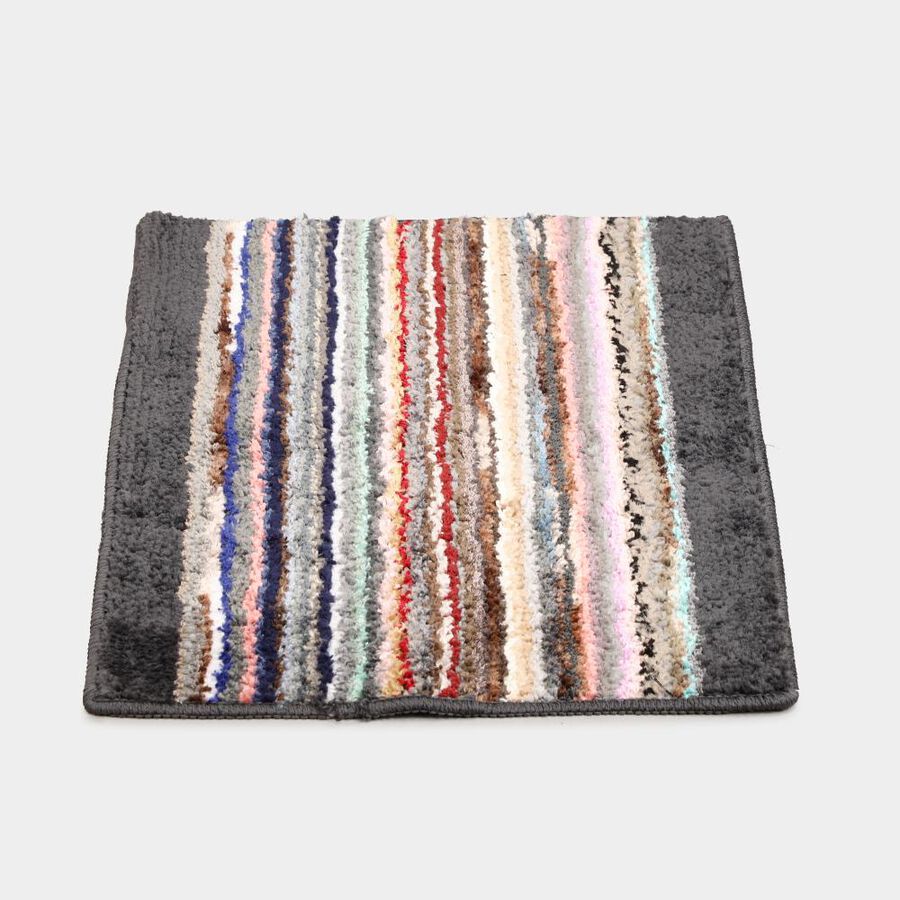 Grey Polyester Door Mat, , large