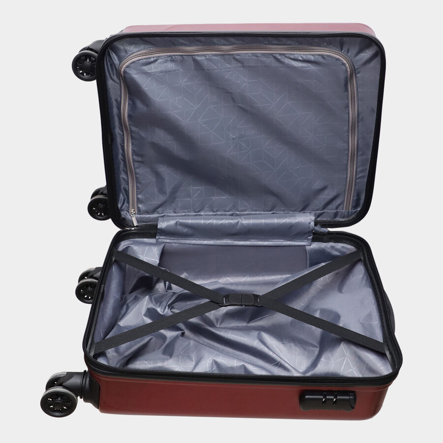 8-Wheel Wine Polycarbonate Hard Case Trolley, Small, , large image number null