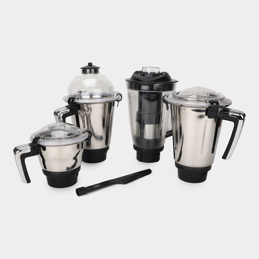 Mixer Grinder 1000W 4 Jar, Heavy duty 100% Copper motor, Blending Jar with Fruit filter, , large