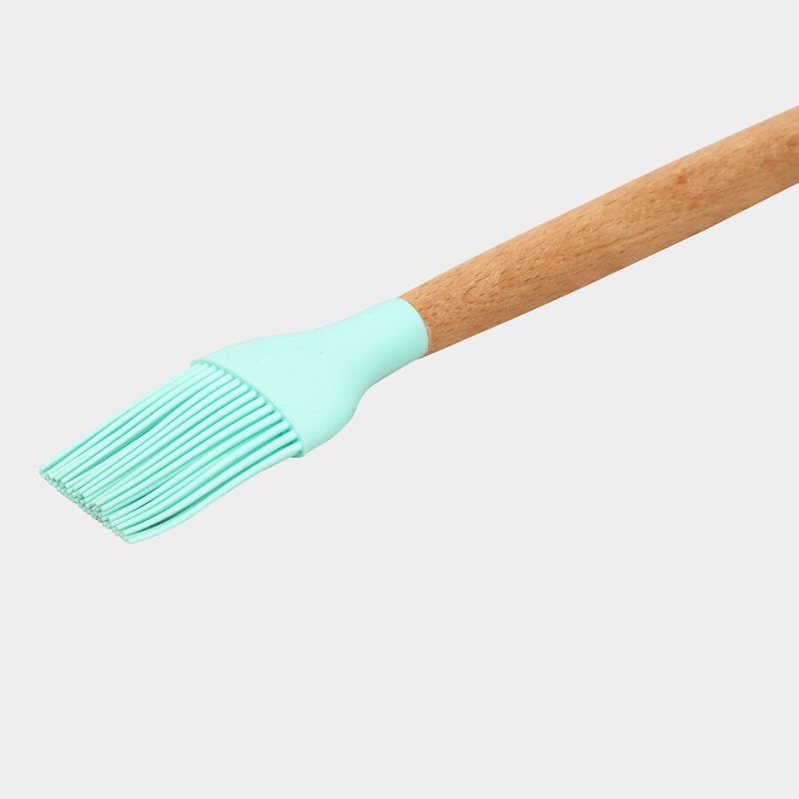 Silicon And Wood Food Brush, , large image number null