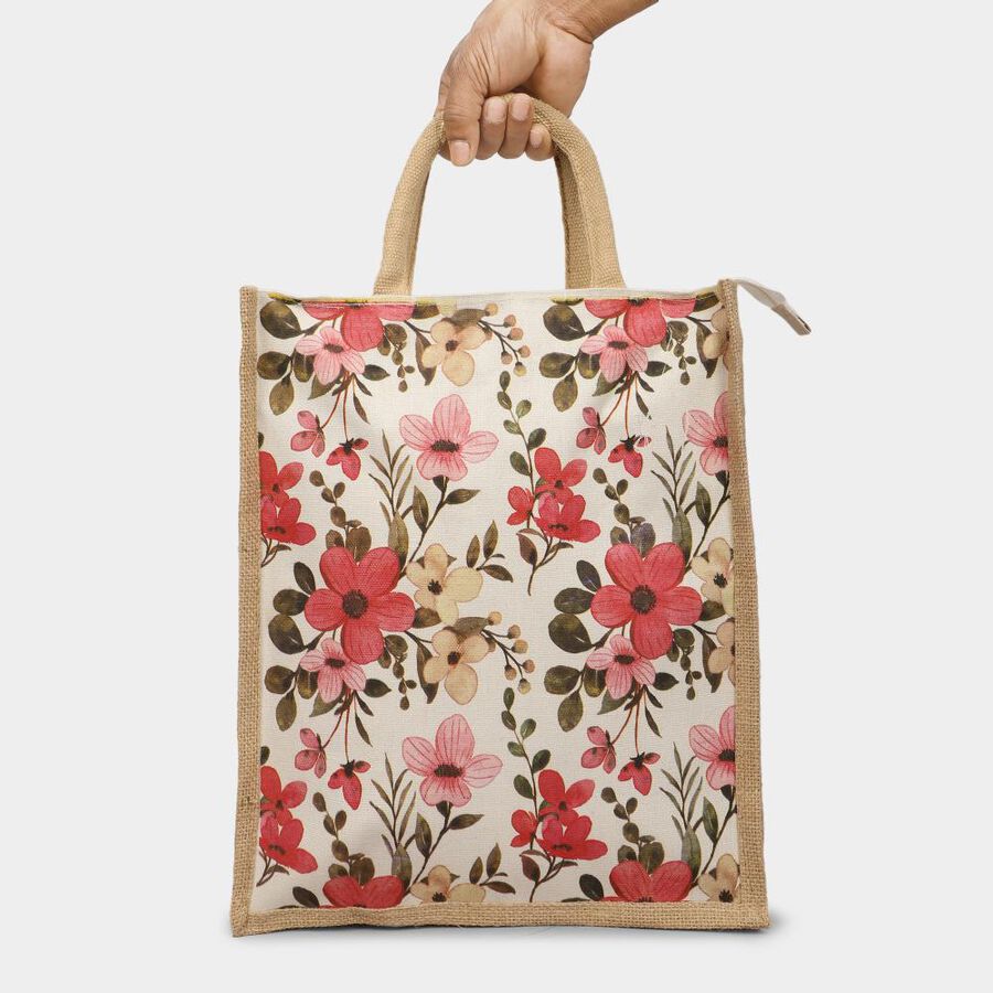 Beige Jute Bag, , large image number null