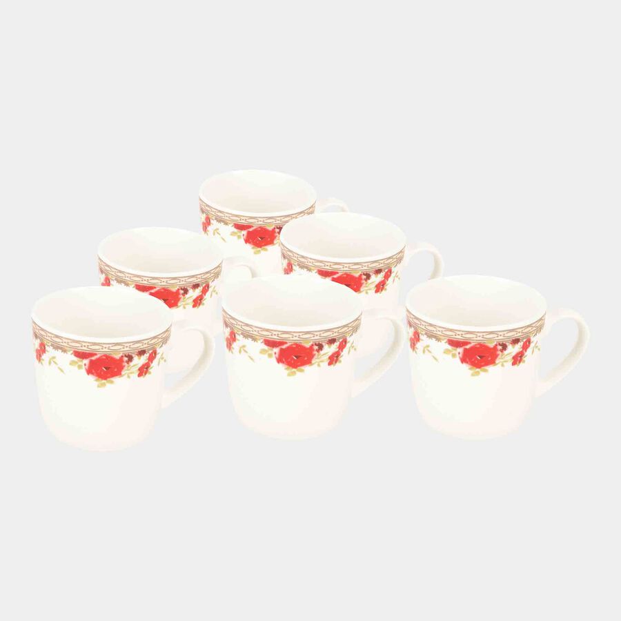150 ml Bone China Mug, Set of 6, , large image number null
