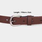 Women's Brown PU Belt , , small