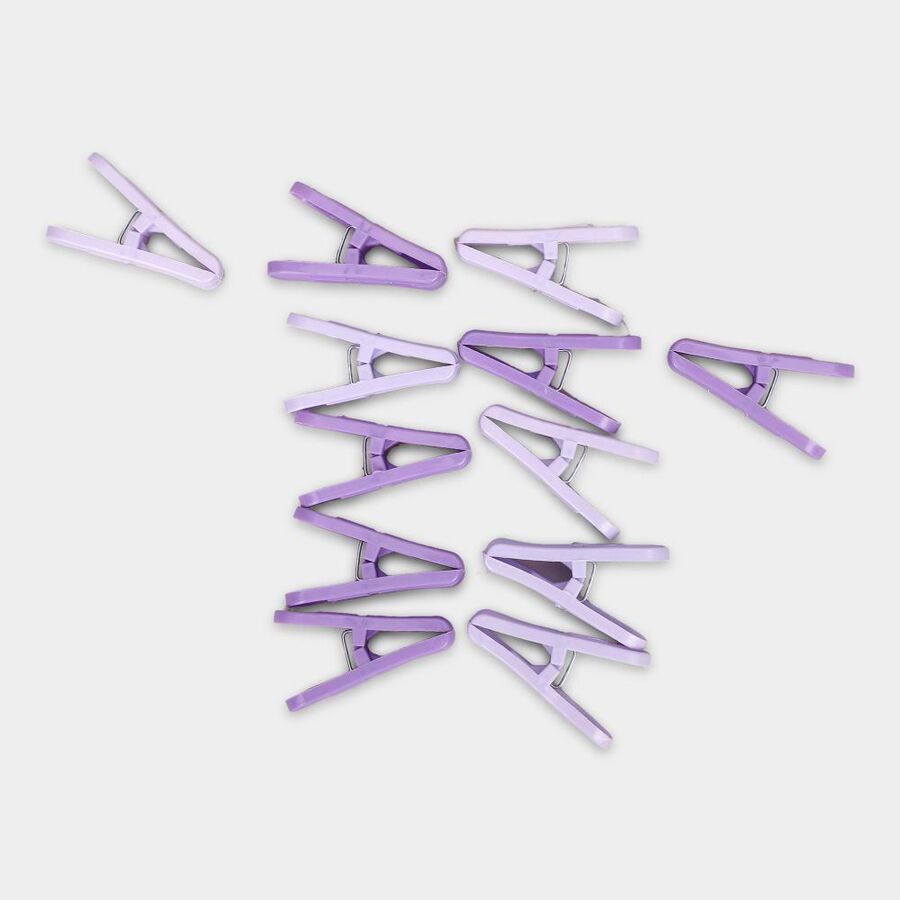 Plastic Cloth Clip Set of 12 , , large image number null