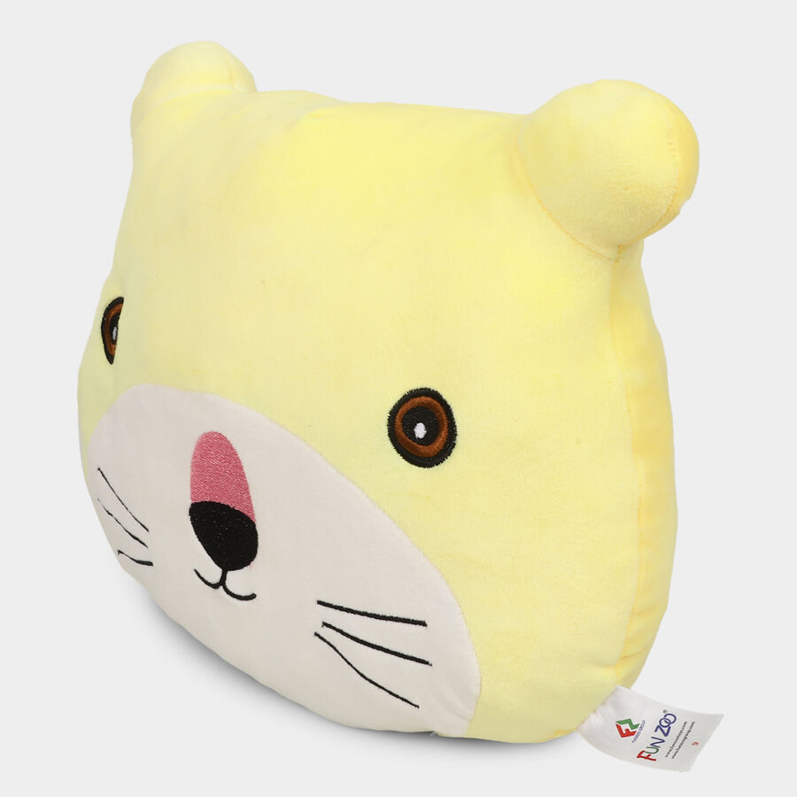 Yellow Fabric Cushion, , large image number null