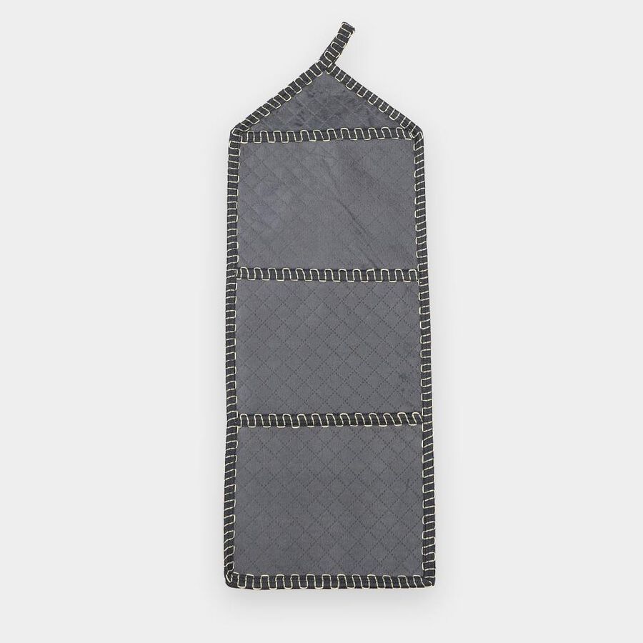Grey Polyester Cotton Wall Hanging, , large