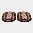 Anti-Skid Brown Polyester Door Mat, , small